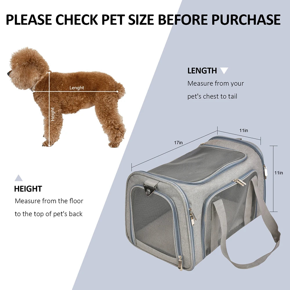 Soft Side Pet Carriers Airline Approved