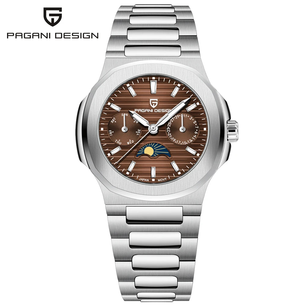 Luxury Quartz Wristwatch Ladies Sapphire Waterproof
