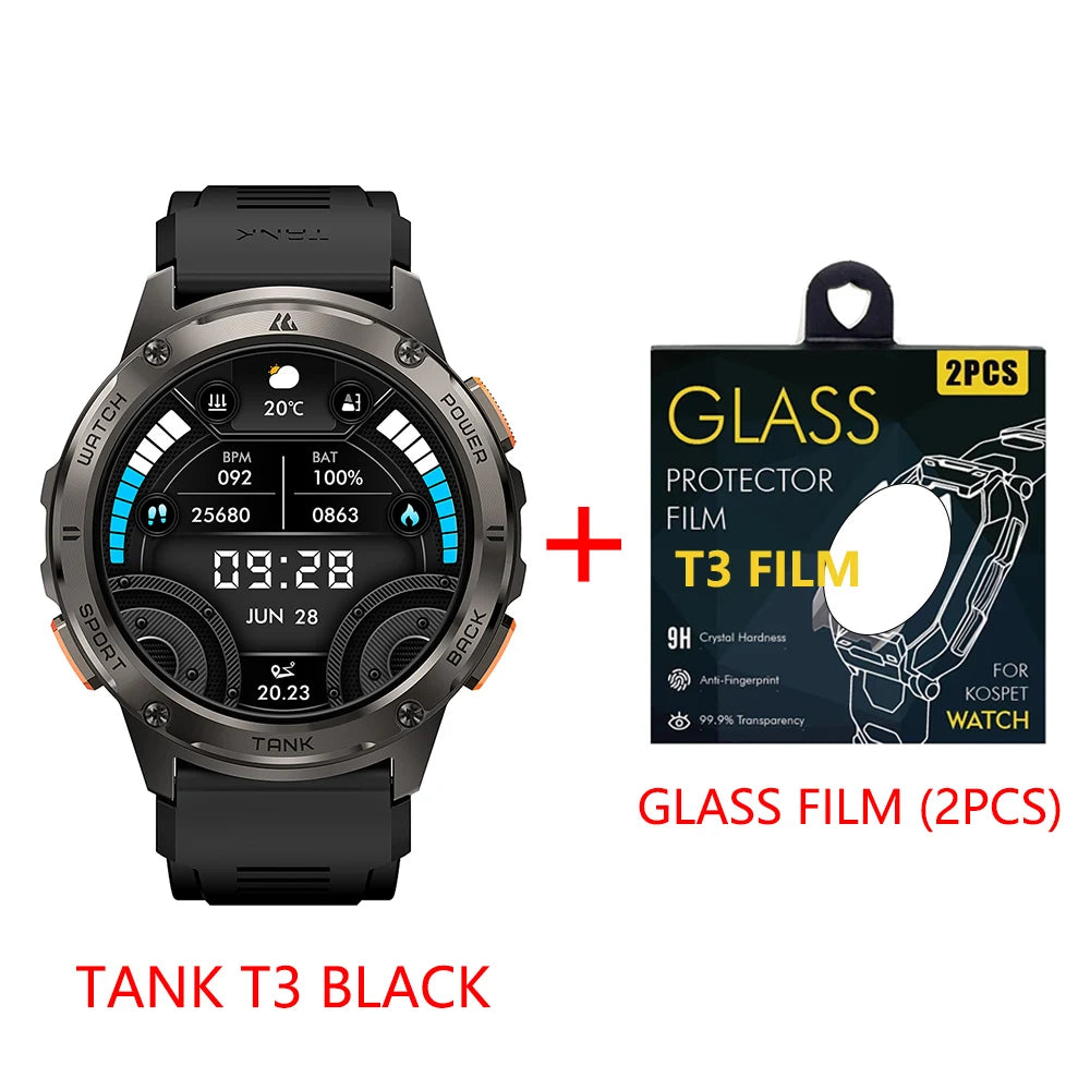 T3 Smart Watch Military Smartwatch