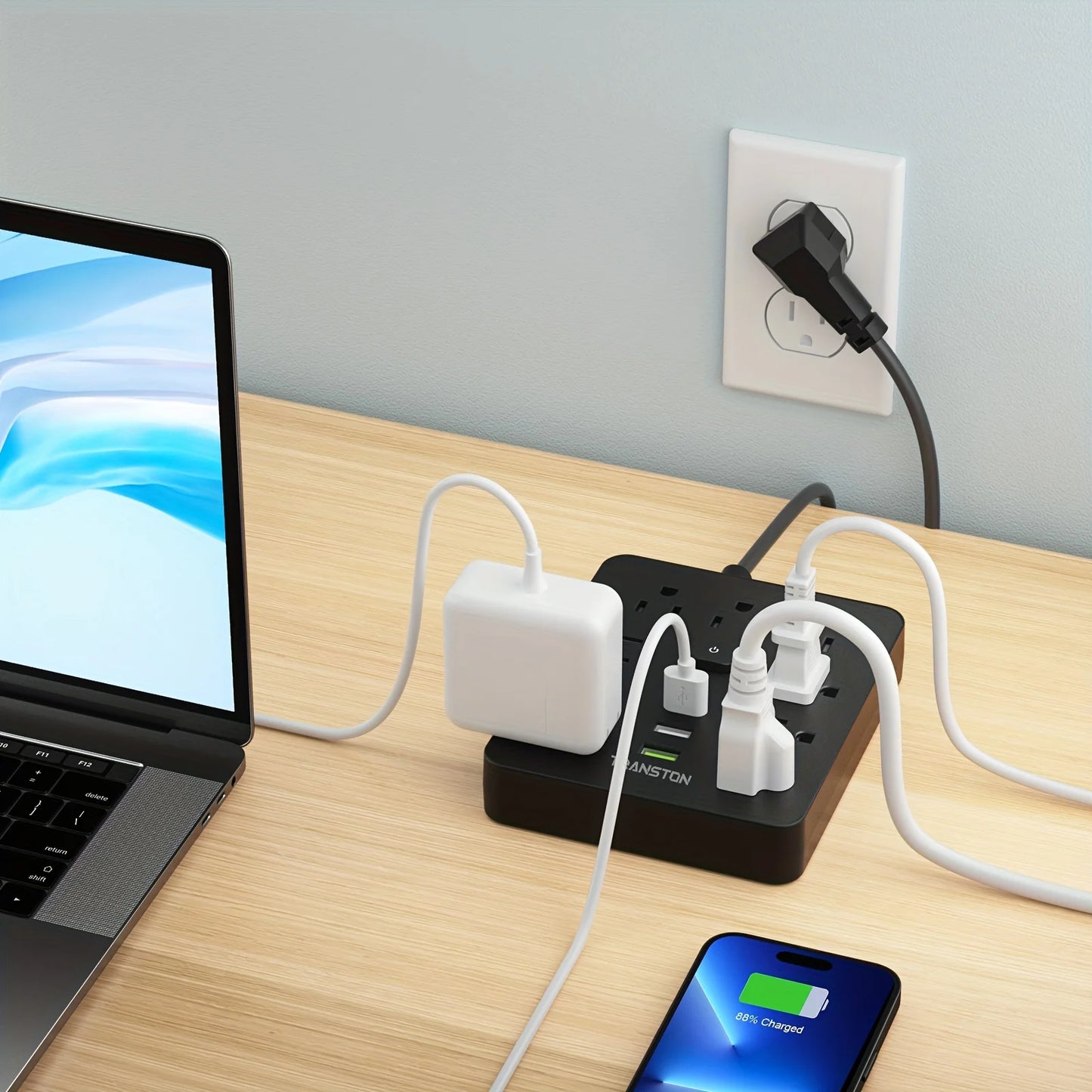 Power Outlet with Surge Protector