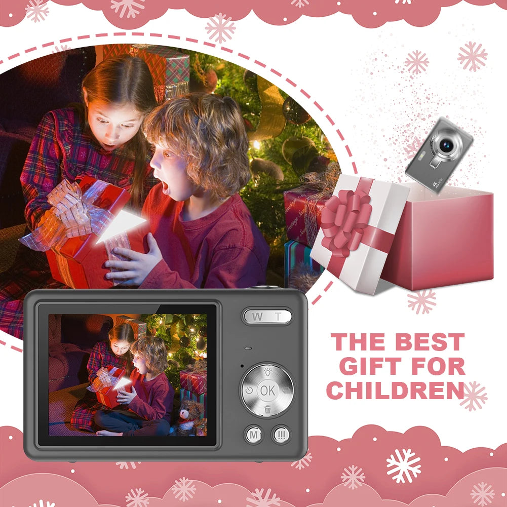 4K HD 1080P Portable Camera 16X Zoom Autofocus