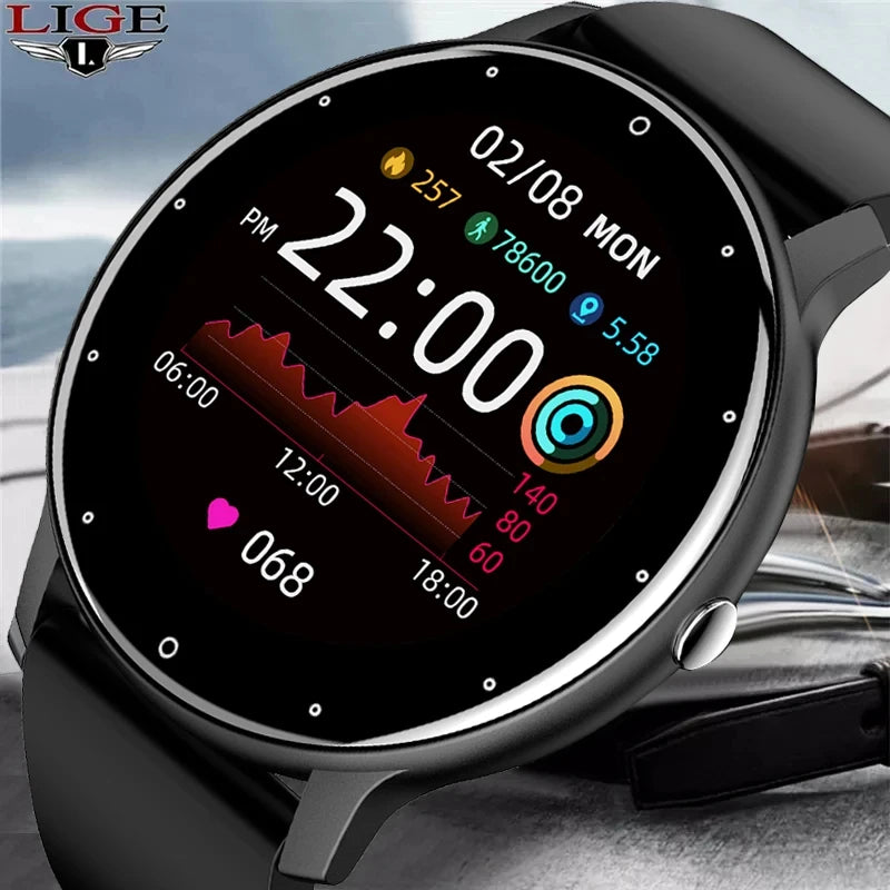 Smart Watch Ladies Full touch Screen Fitness Watch