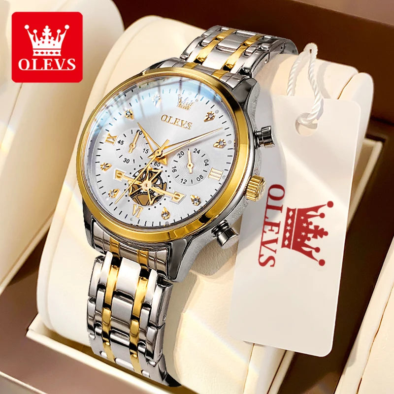 Womens Original Fashion Multifunction Quartz Wristwatch