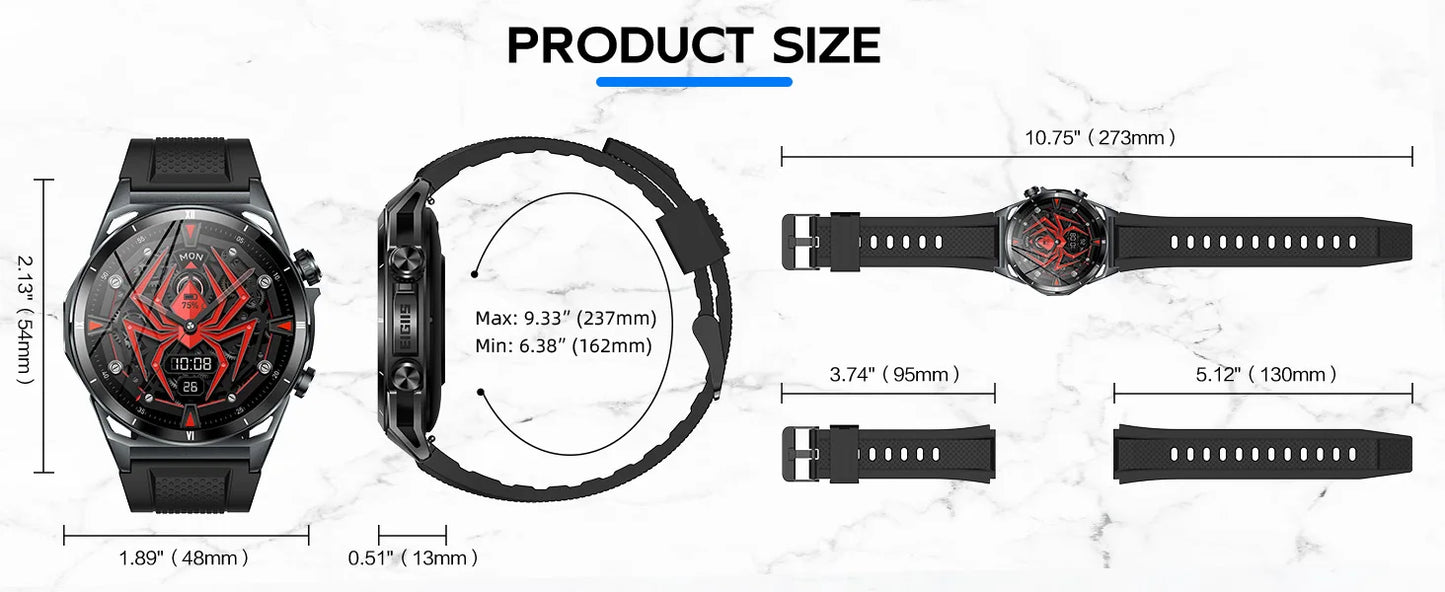 New Smart Watch 1.43" AMOLED Display