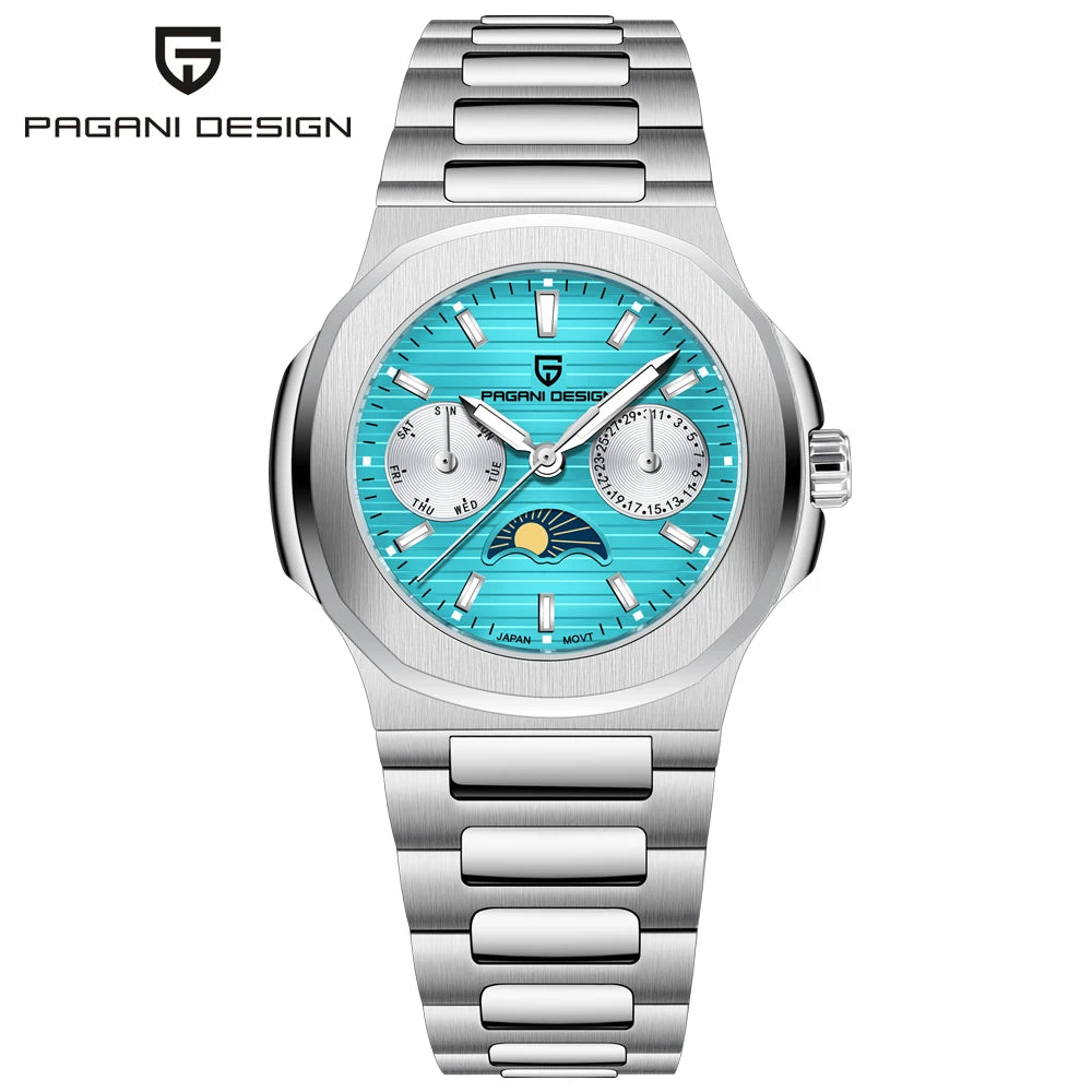 Luxury Quartz Wristwatch Ladies Sapphire Waterproof