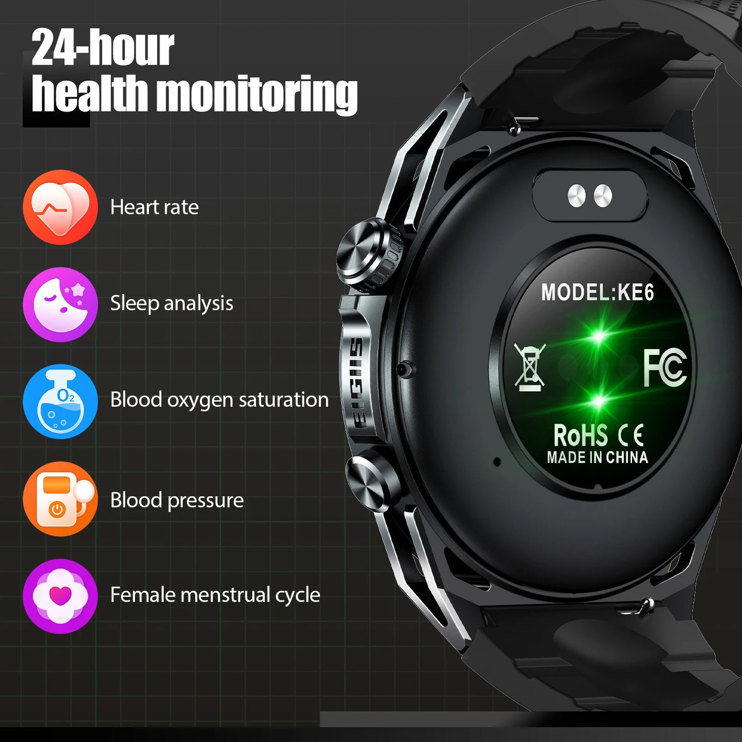 New Smart Watch 1.43" AMOLED Display