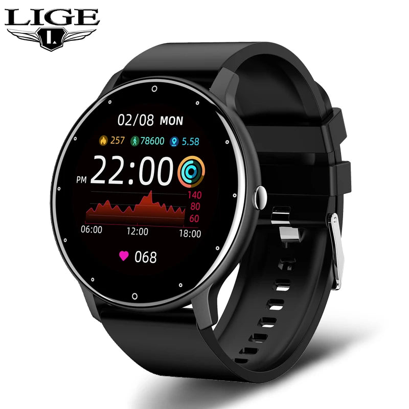 Smart Watch Ladies Full touch Screen Fitness Watch
