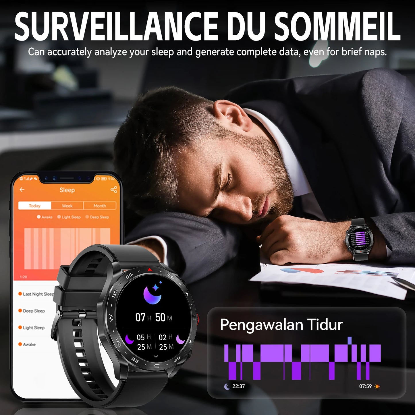 New Smart Watches for Men with Earbuds Inside