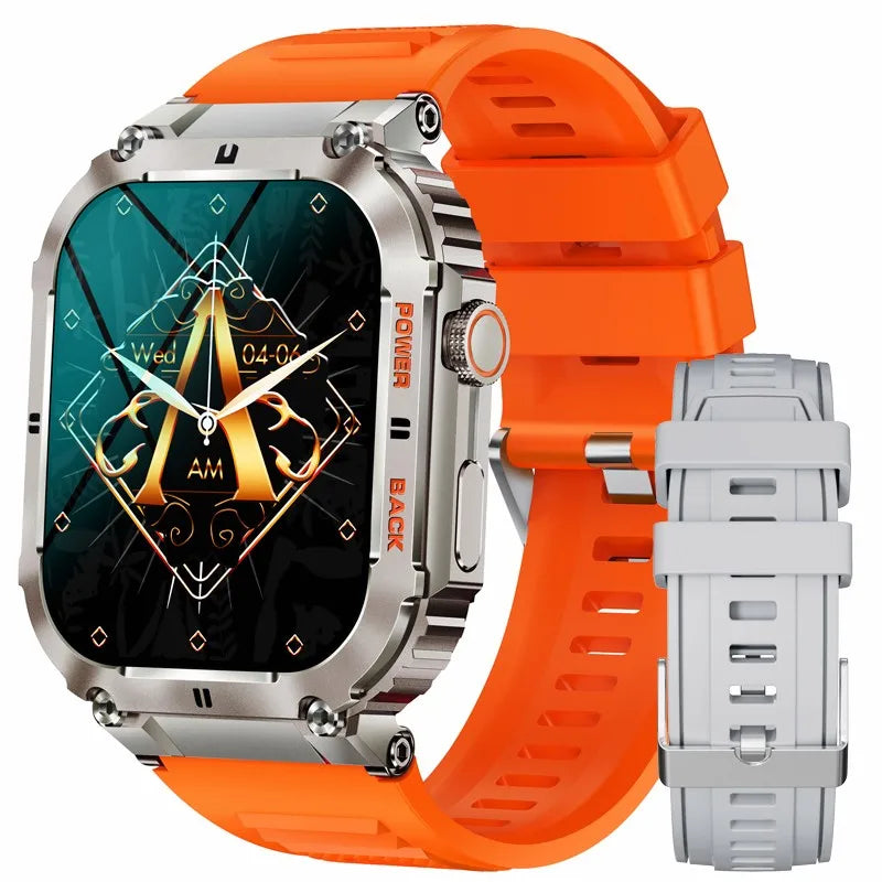 1.96 inch New Bluetooth Call Smart Watch