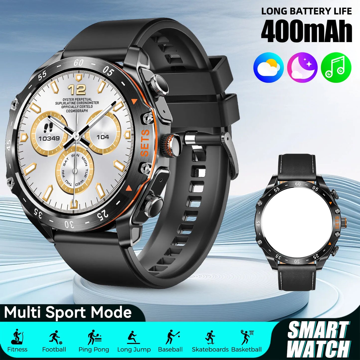 New Smart Watches for Men with Earbuds Inside