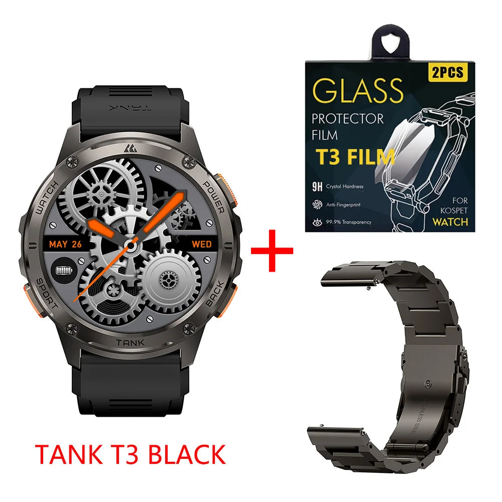 T3 Smart Watch Military Smartwatch