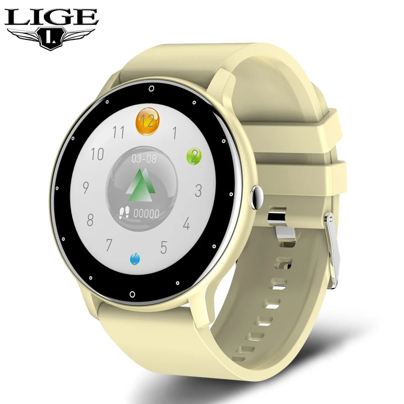 Smart Watch Ladies Full touch Screen Fitness Watch