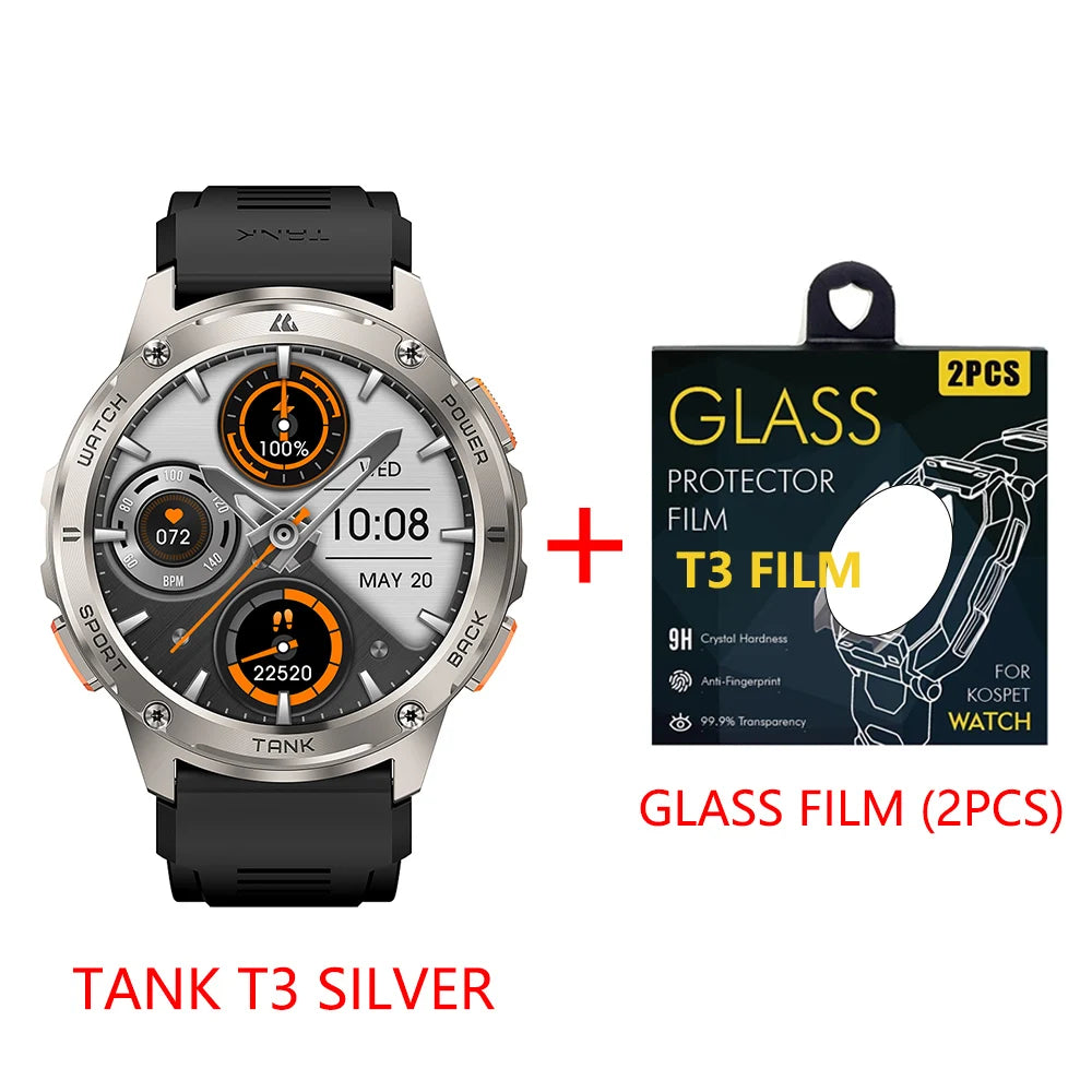 T3 Smart Watch Military Smartwatch