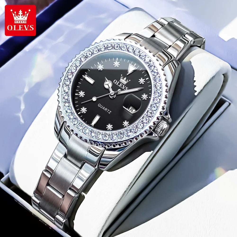 Women's Watches Elegant Full Diamond Dial