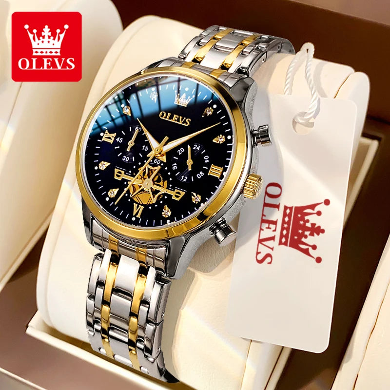 Womens Original Fashion Multifunction Quartz Wristwatch