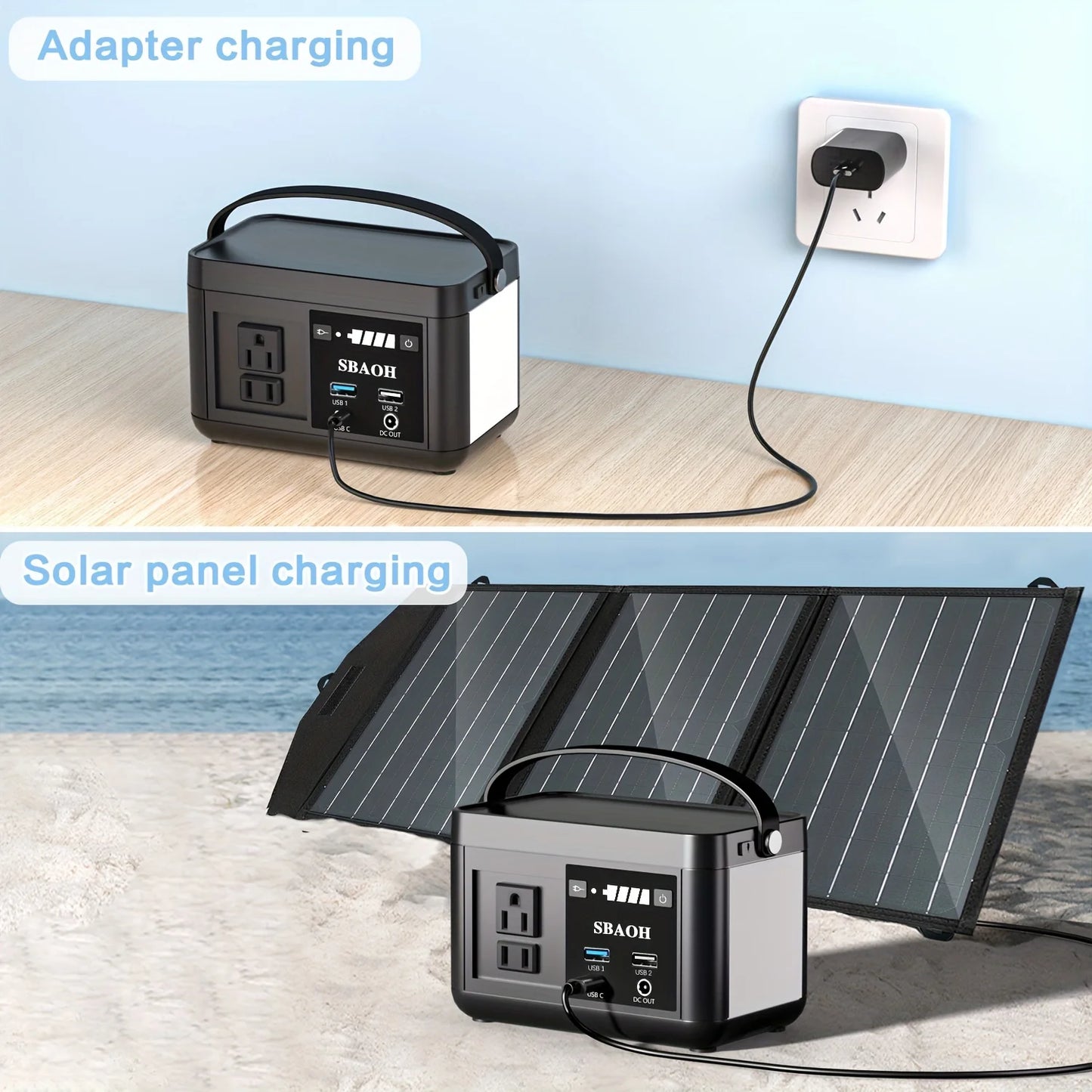 Portable Power Station for Travel and Camping