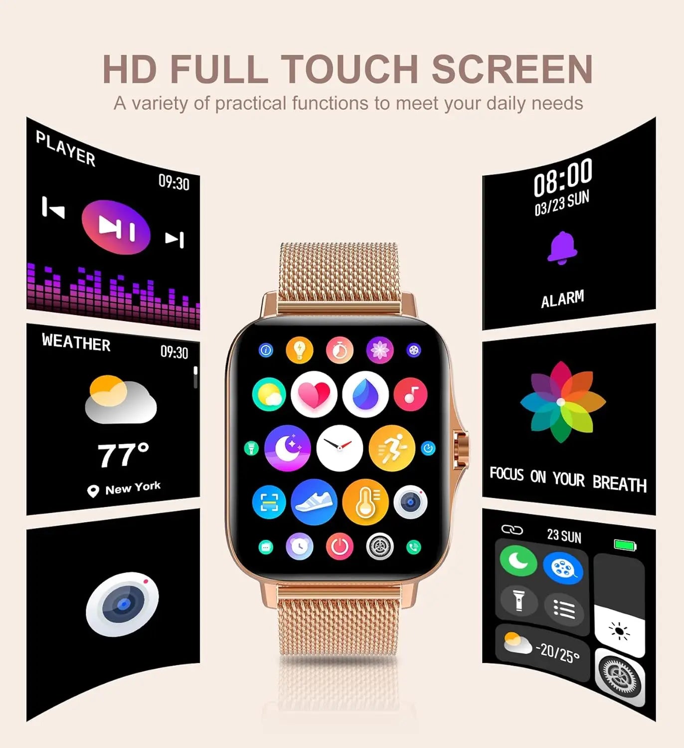 Smart Watch for Women(Call Receive/Dial)