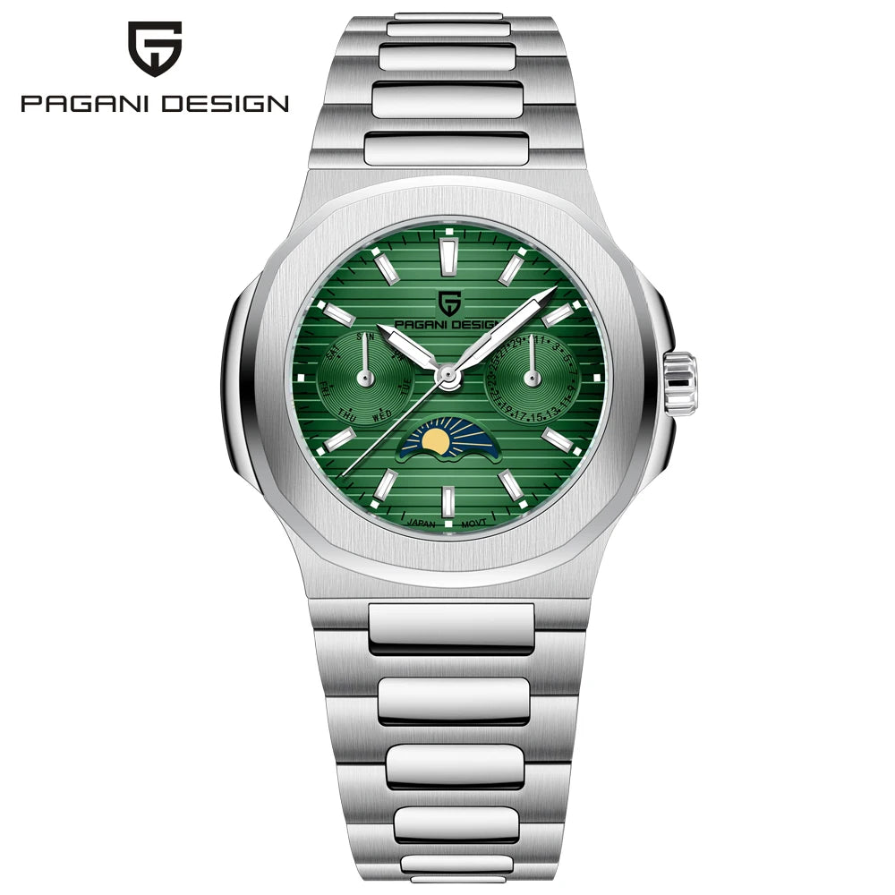 Luxury Quartz Wristwatch Ladies Sapphire Waterproof