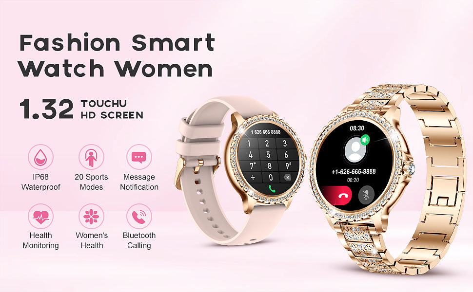 Smart Watch for Women Android and IPhone