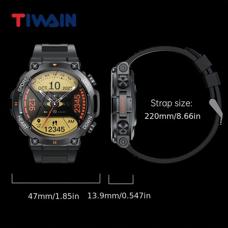 120+ Sport Modes Rugged Smart Watch for Men