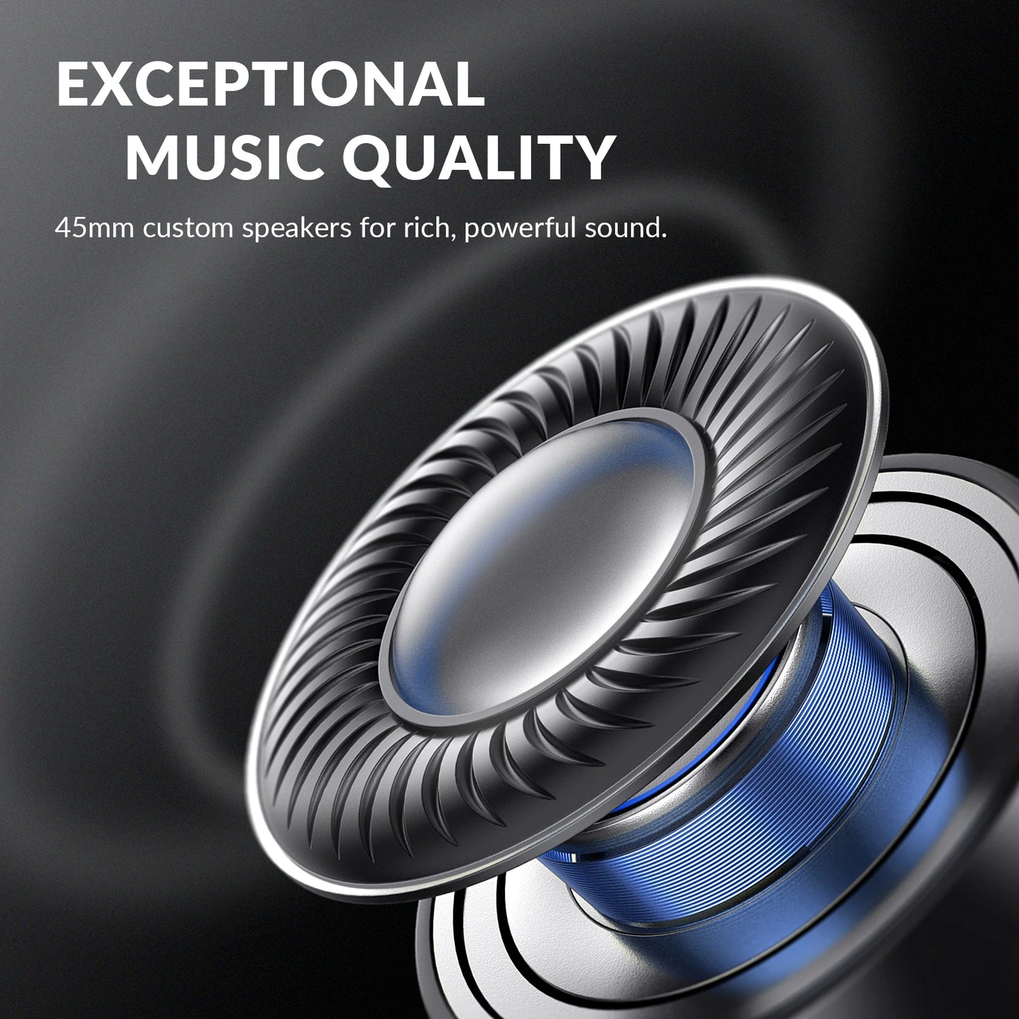 E7BPRO Active Noise Cancelling Wireless Headphones Over Ear