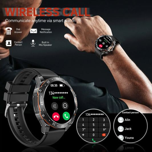 New Smart Watches for Men with Earbuds Inside