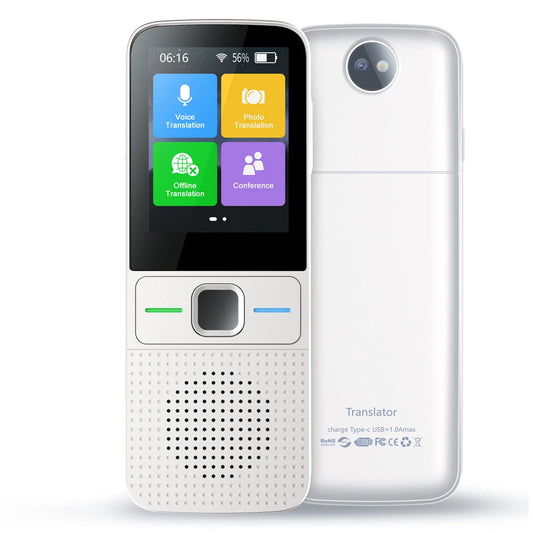 Portable Instant Language Translator Device with Voice Translation and 137 Language Support