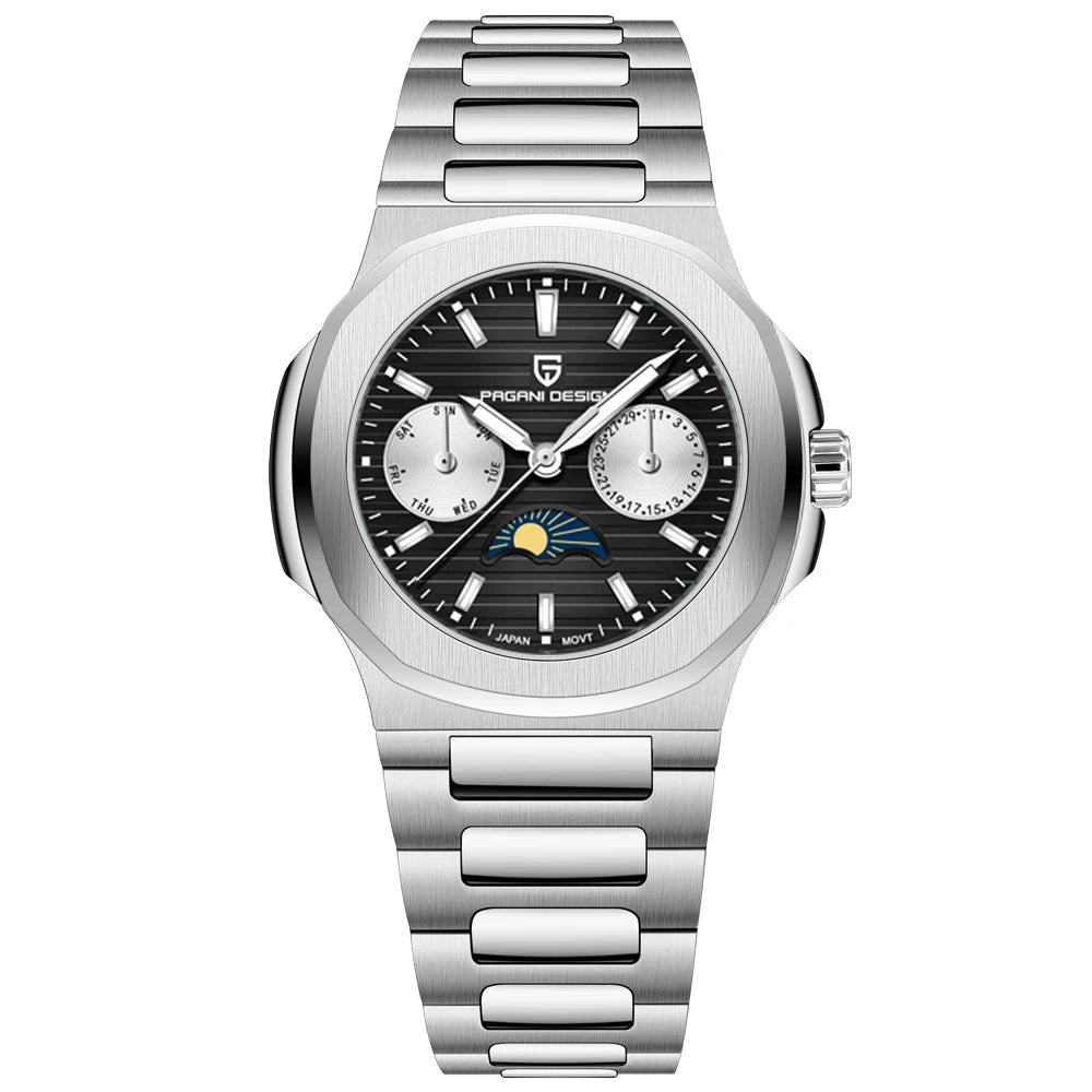 Luxury Quartz Wristwatch Ladies Sapphire Waterproof