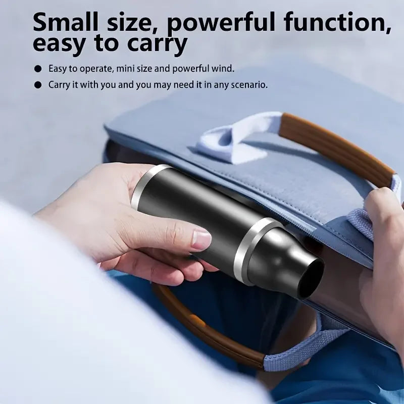 MINI Compressed Air Duster Cordless Dust Blower Rechargeable