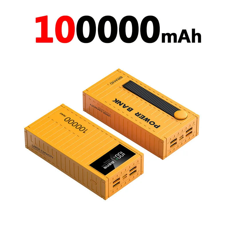 200000mAh Power Bank 66W Fast Charger Portable For Phones