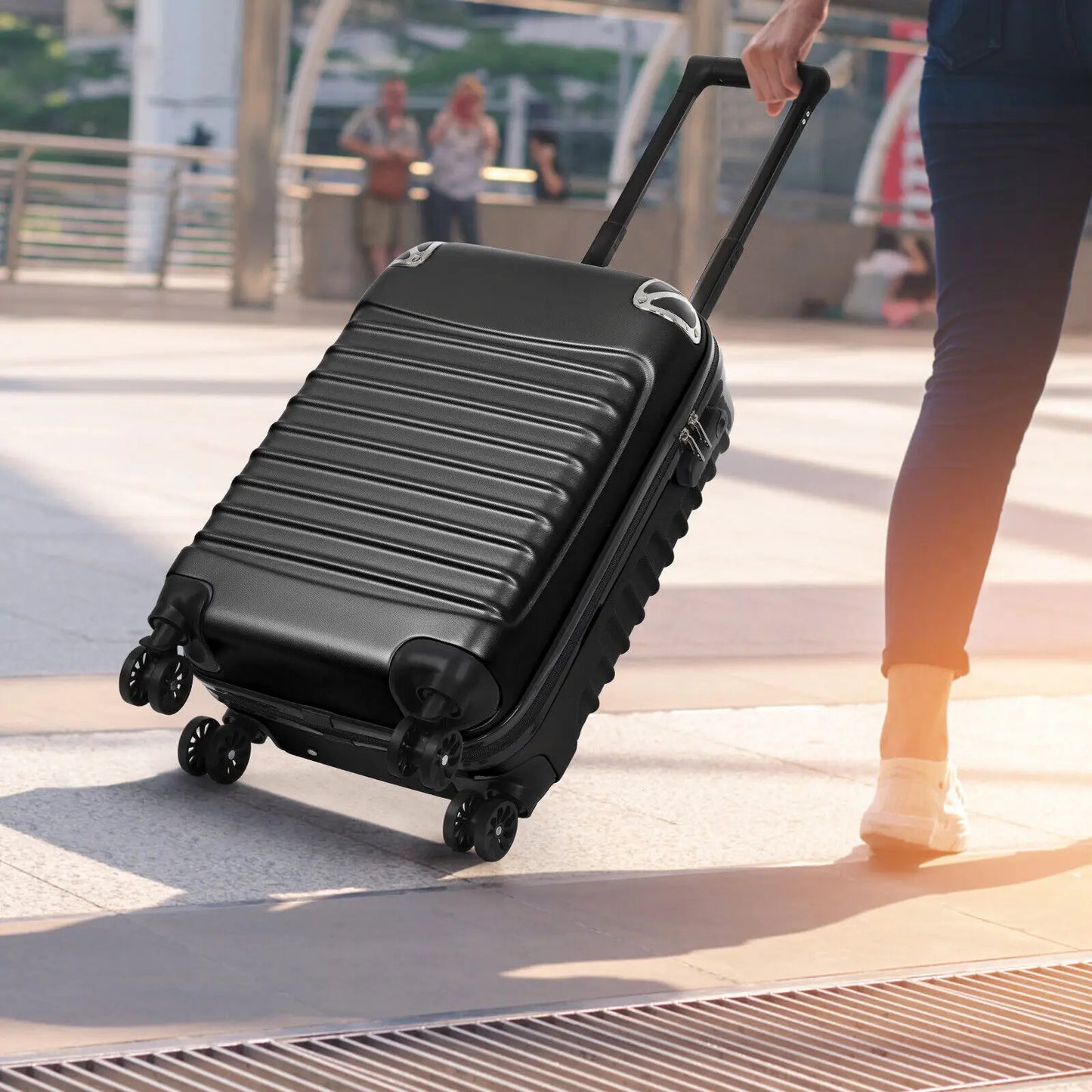 Carry On Luggage 20 Inch Spinner Wheels Suitcase TSA Lock