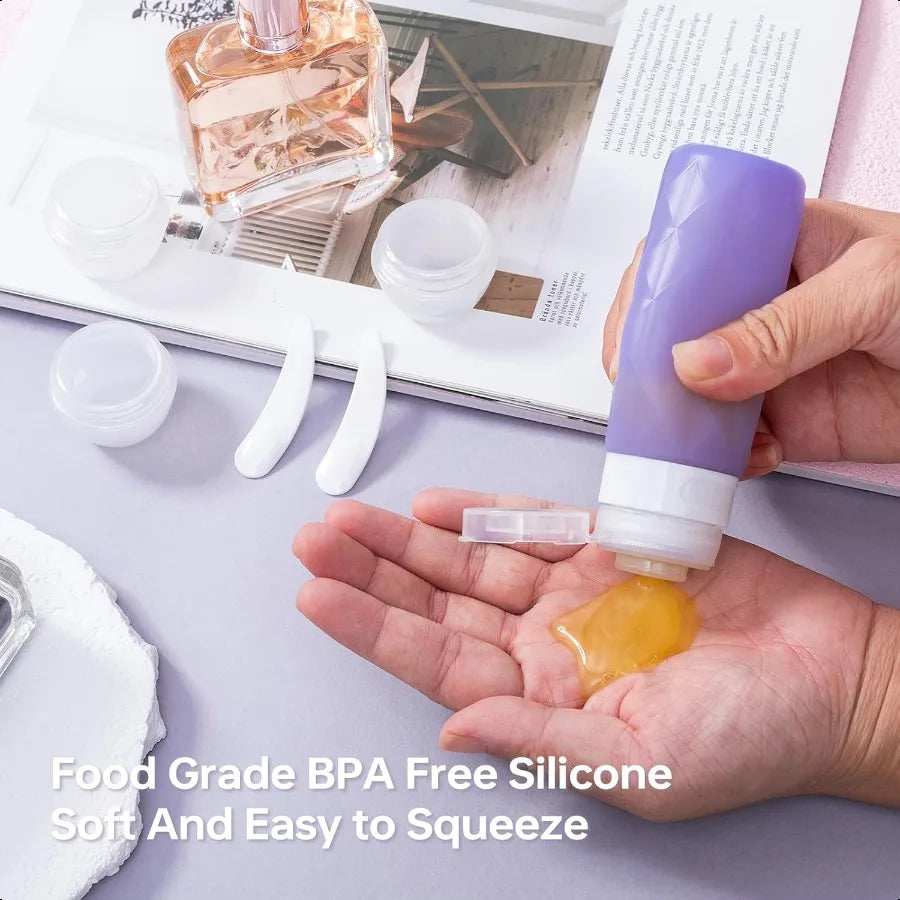 20 Pack Travel Bottle Set Leak Proof TSA Approved