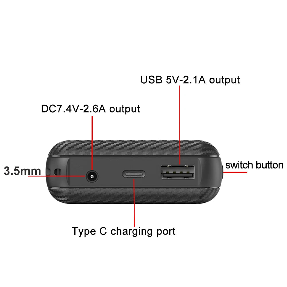 Shinefuture 20000mAh Power Bank Charger Heating Vest