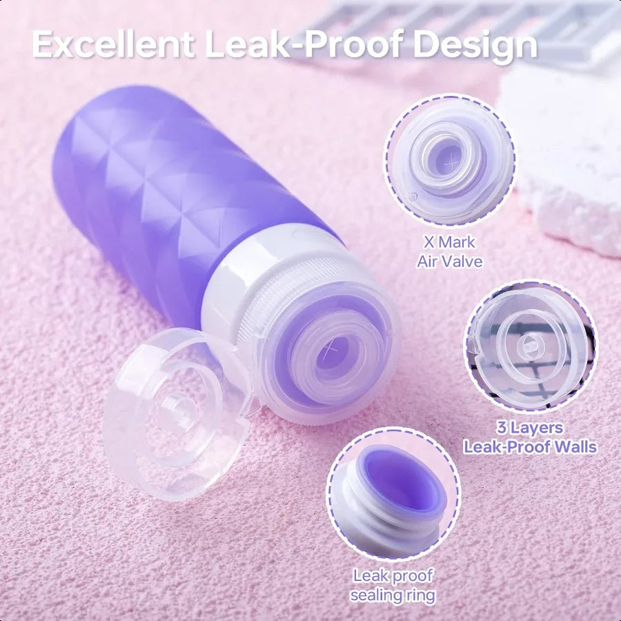 20 Pack Travel Bottle Set Leak Proof TSA Approved