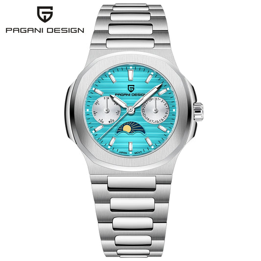 Luxury Quartz Wristwatch Ladies Sapphire Waterproof