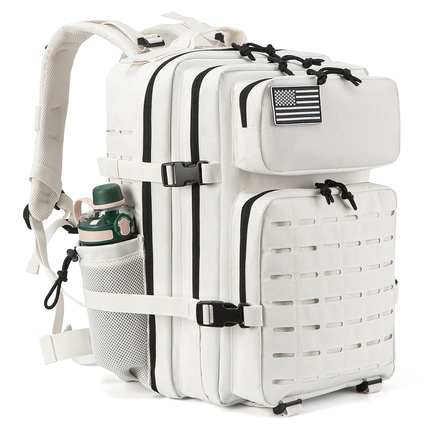 25L/45L Tactical Military Backpack with Bottle Holder