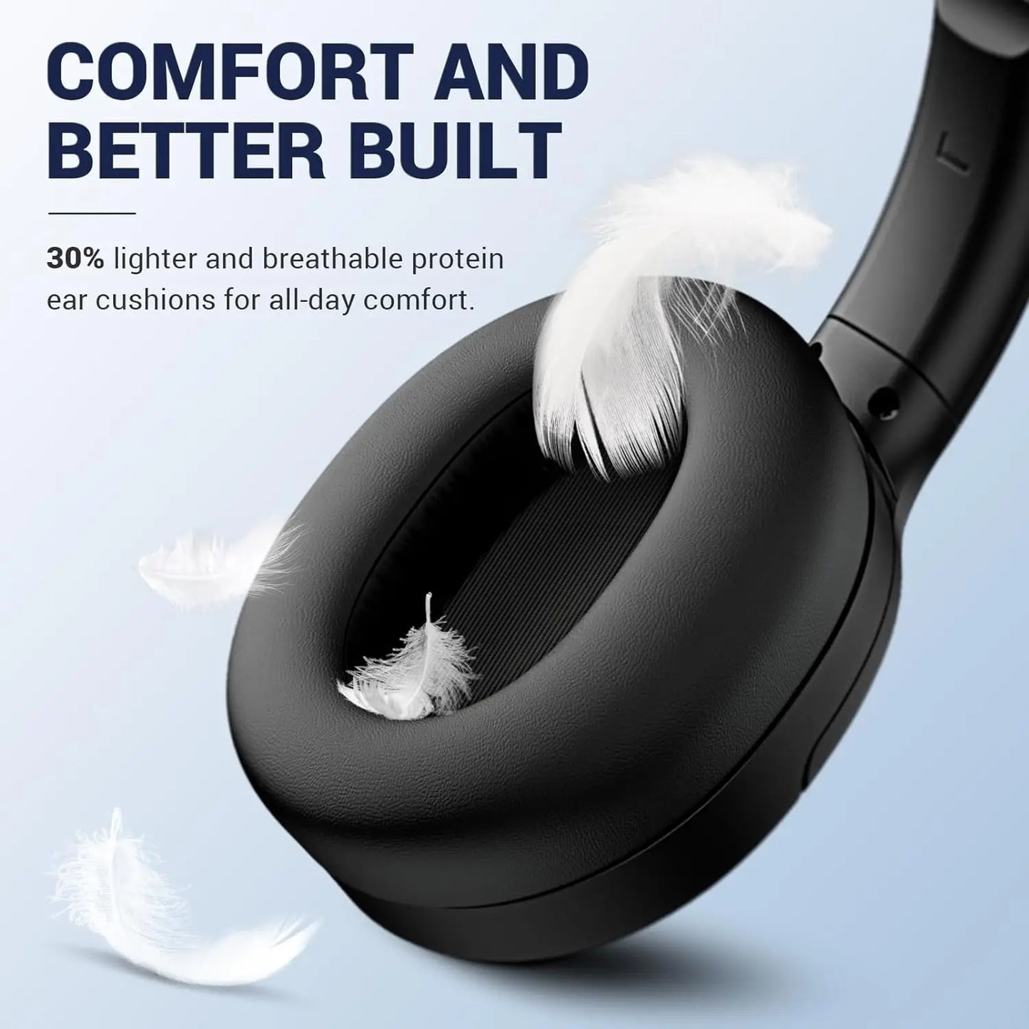 E11 Hybrid ANC Over Ear Bluetooth Headphones Wireless