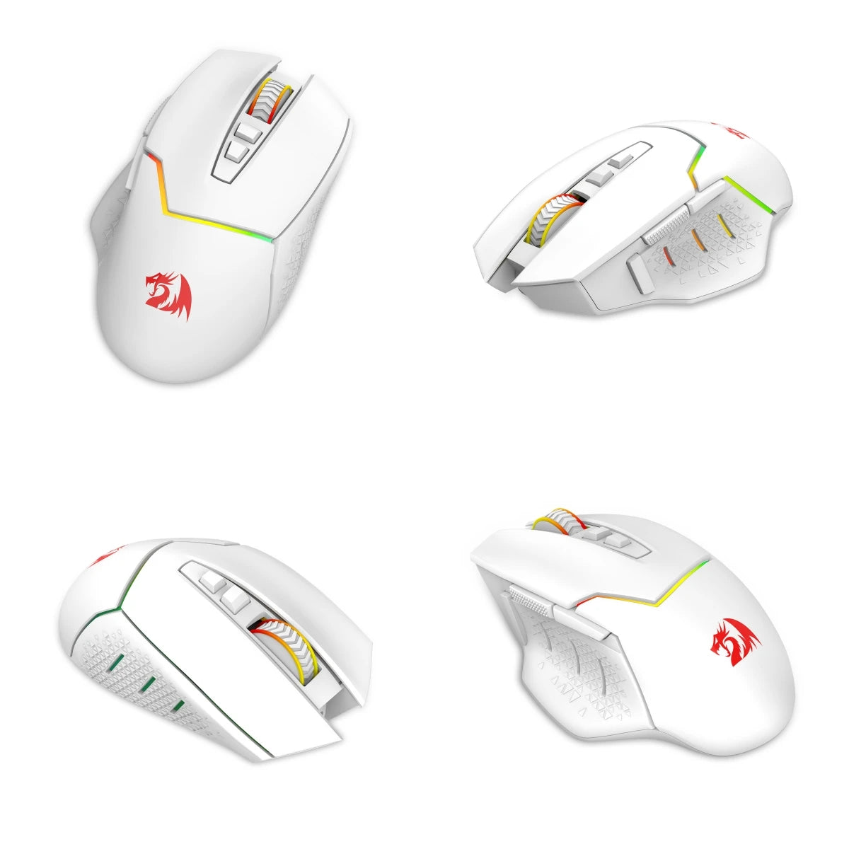 Redragon M690 PRO Wireless Gaming Mouse 8000 DPI Black/White