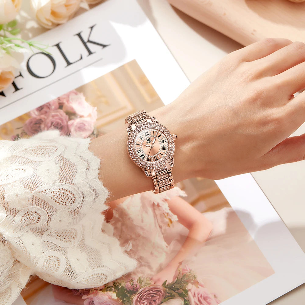 Original Diamond Watch for Women Waterproof