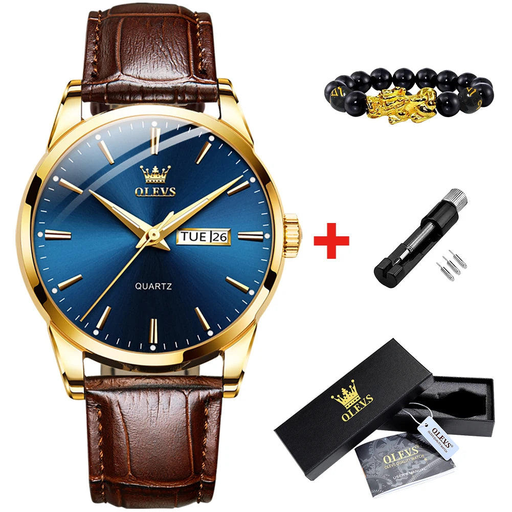 Top Brand Men's Watches Original Simple Quartz Wristwatch