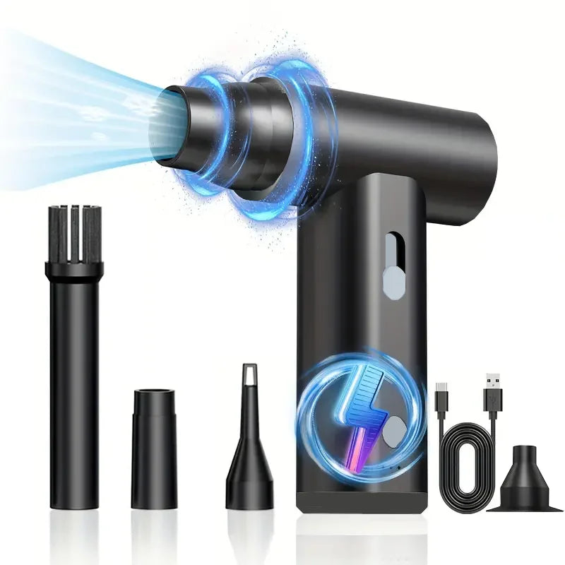 MINI Compressed Air Duster Cordless Dust Blower Rechargeable
