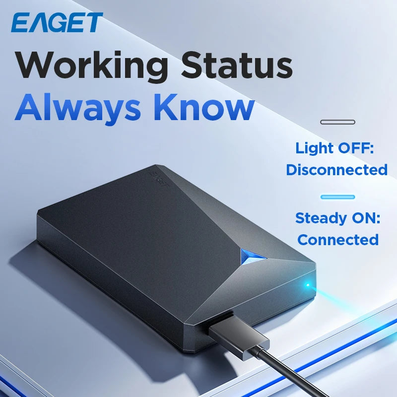 Portable External 1TB 5TB HDD 2.5 inch 5Gbps