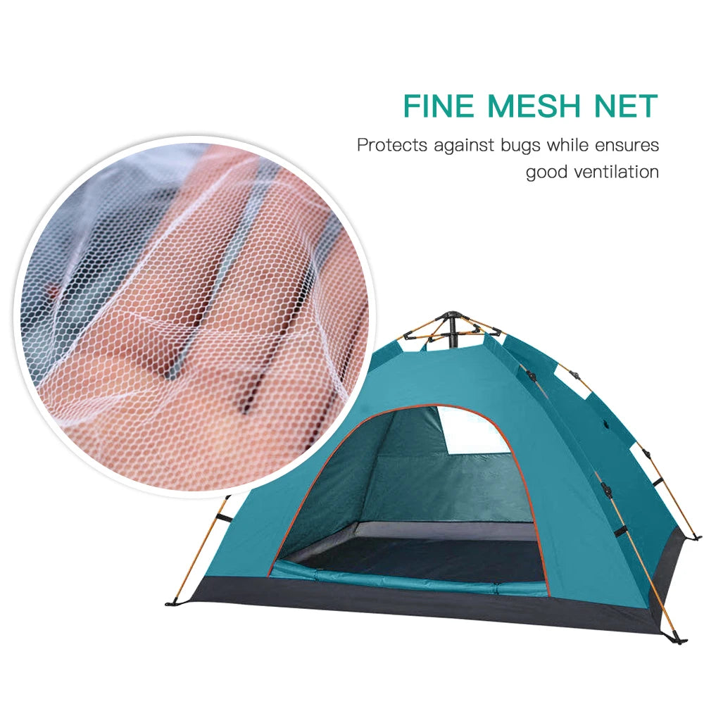 Outdoor Pop Up Tent Water-resistant  Fully Automatic