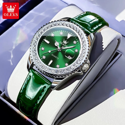 Women's Watches Elegant Full Diamond Dial