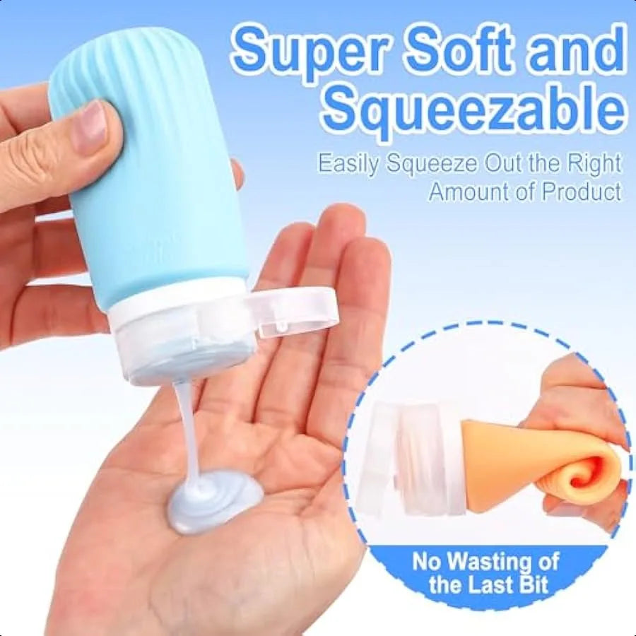 28 Pack Travel Bottles Set for Toiletries Leak Proof TSA Approved