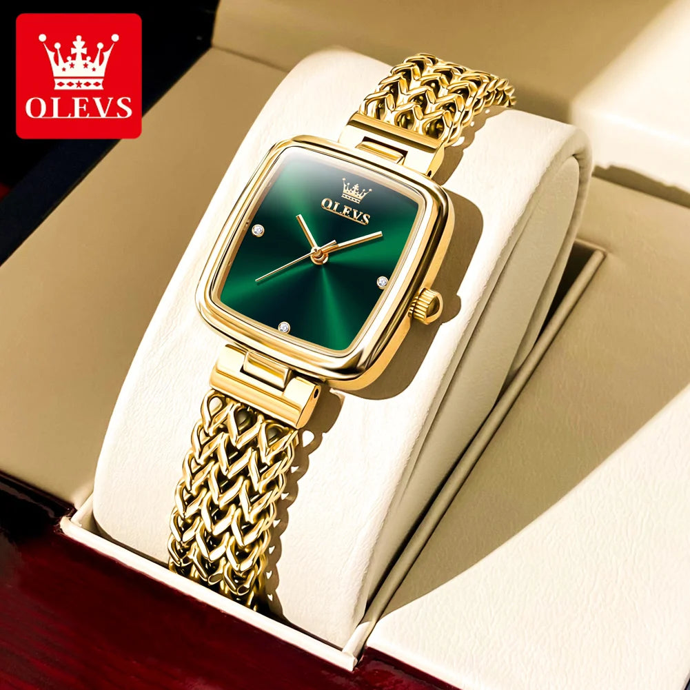 Simple Atmosphere Stainless Steel Waterproof Quartz Wrist Watch