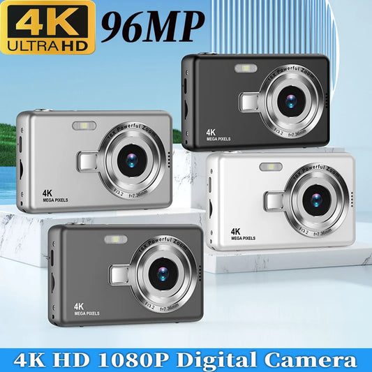 4K HD 1080P Portable Camera 16X Zoom Autofocus