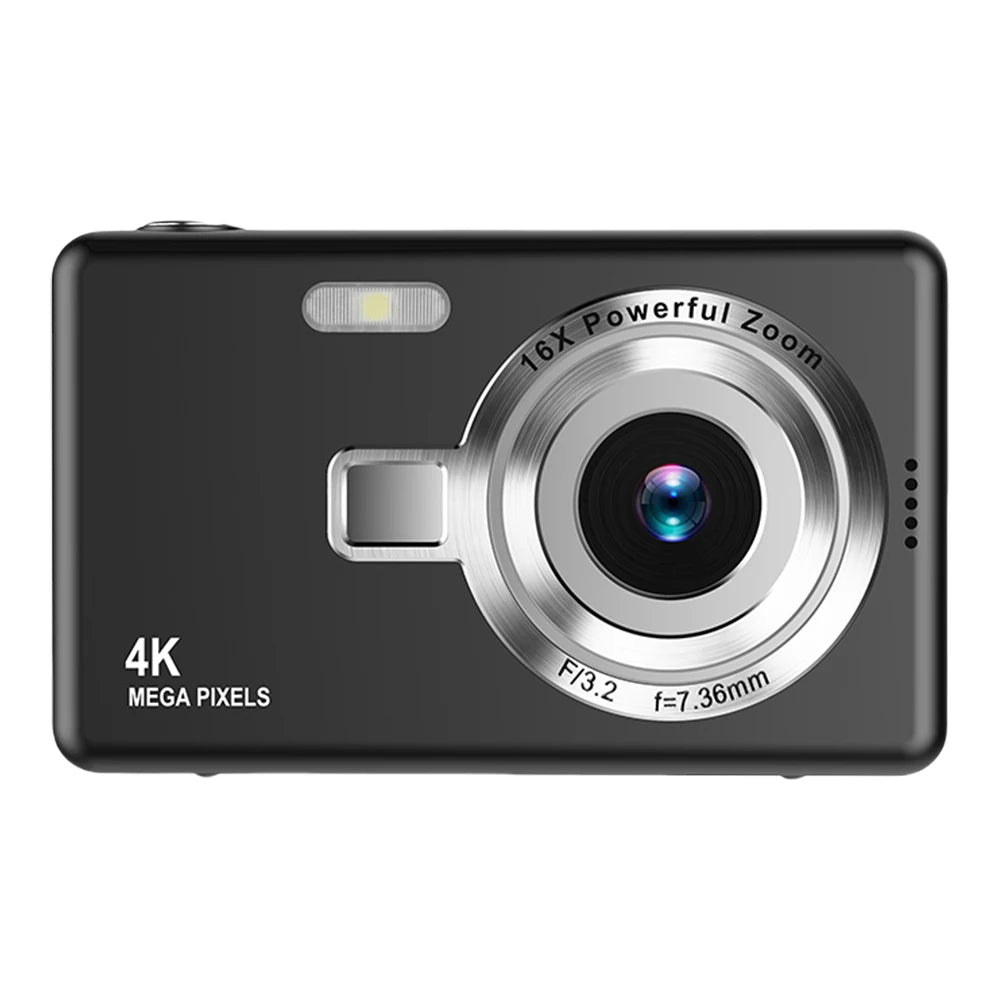 4K HD 1080P Portable Camera 16X Zoom Autofocus