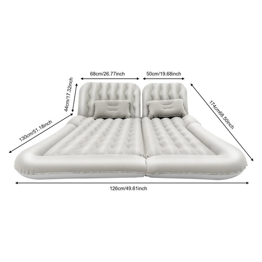 SUV Air Mattress with Air Pump Inflatable Car Mattress Universal Fit
