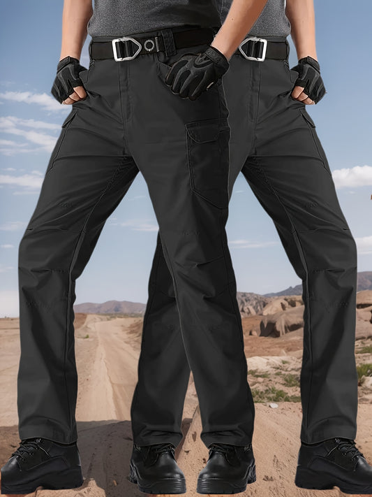 2pcs Men's Tactical Cargo Pants - Multi-Pocket for Comfort